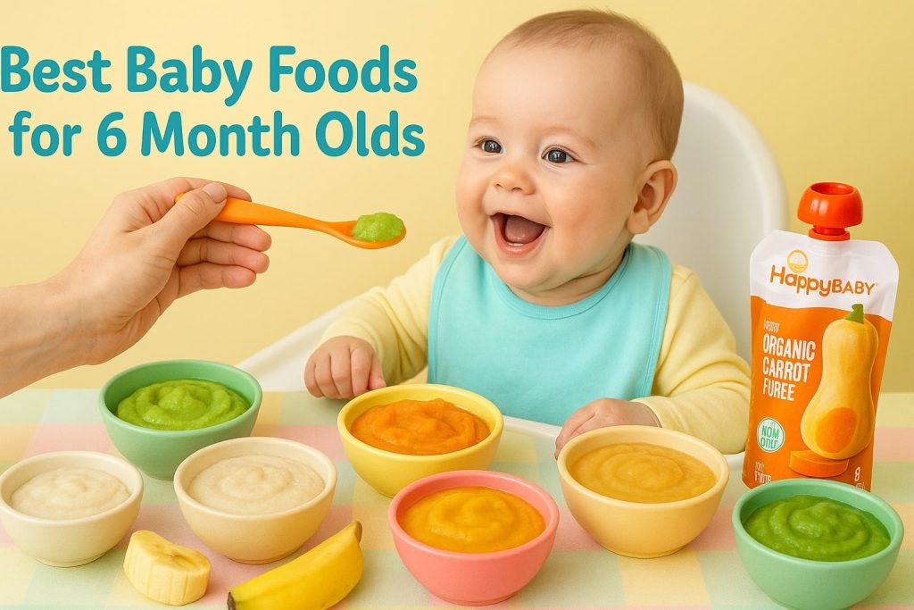 Best Baby Foods for 6 Month Old 1 1