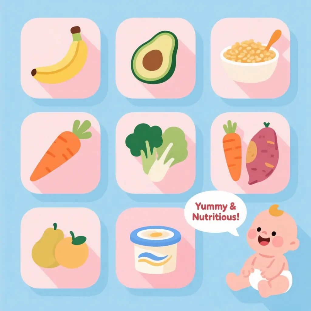 What Are the Best Foods for 6 Months Baby