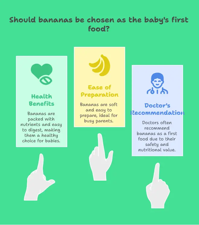 Banana as Baby First Food